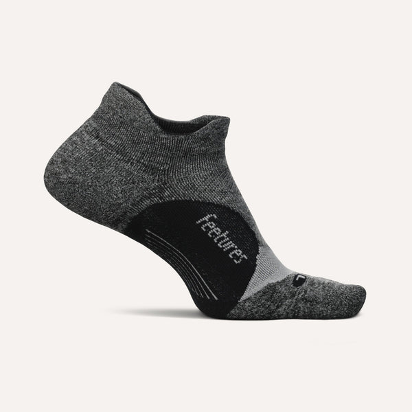 Feetures Elite Light Cushion No Show Tab Gray