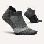 Feetures Elite Light Cushion No Show Tab Gray
