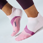 Feetures Elite Light Cushion No Show Tab Pink Salt