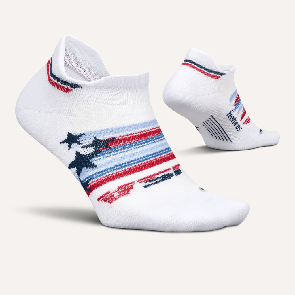 Feetures - Elite Light Cushion No Show Tab - Spangled
