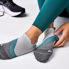 Feetures - Elite Light Cushion No Show Tab - Stone Ivy