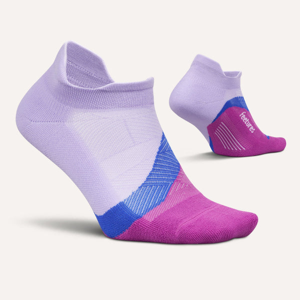 Feetures Elite Light Cushion No Show Tab Wild Bloom