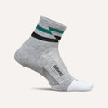 Feetures Elite Max Cushion Quarter Gray Track