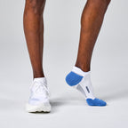 Feetures Elite Max Cushion No Show Tab White Tide