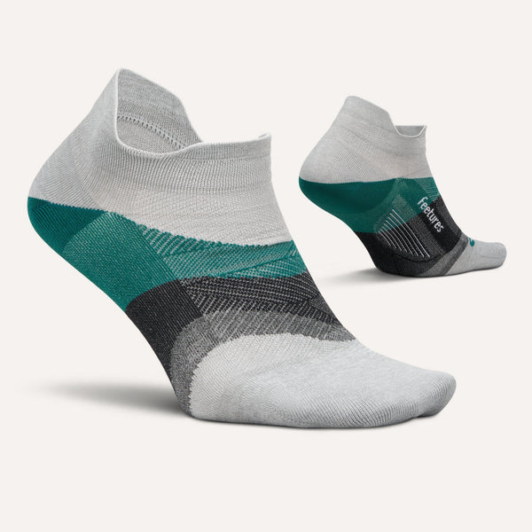Feetures Elite Ultra Light No Show Tab Stone Ivy