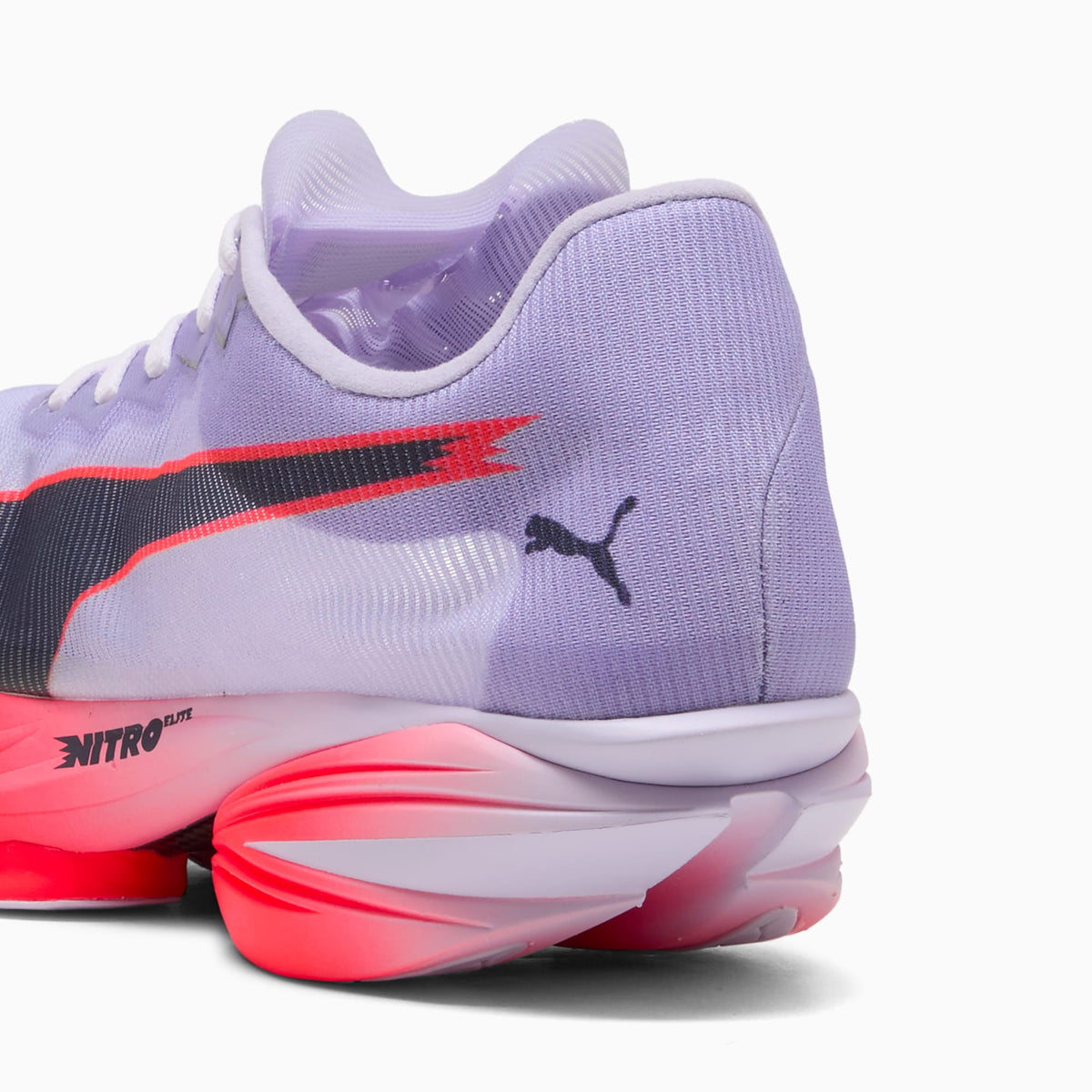 PUMA Men's FAST-R NITRO Elite 3 Light Lavender-Ultra Red