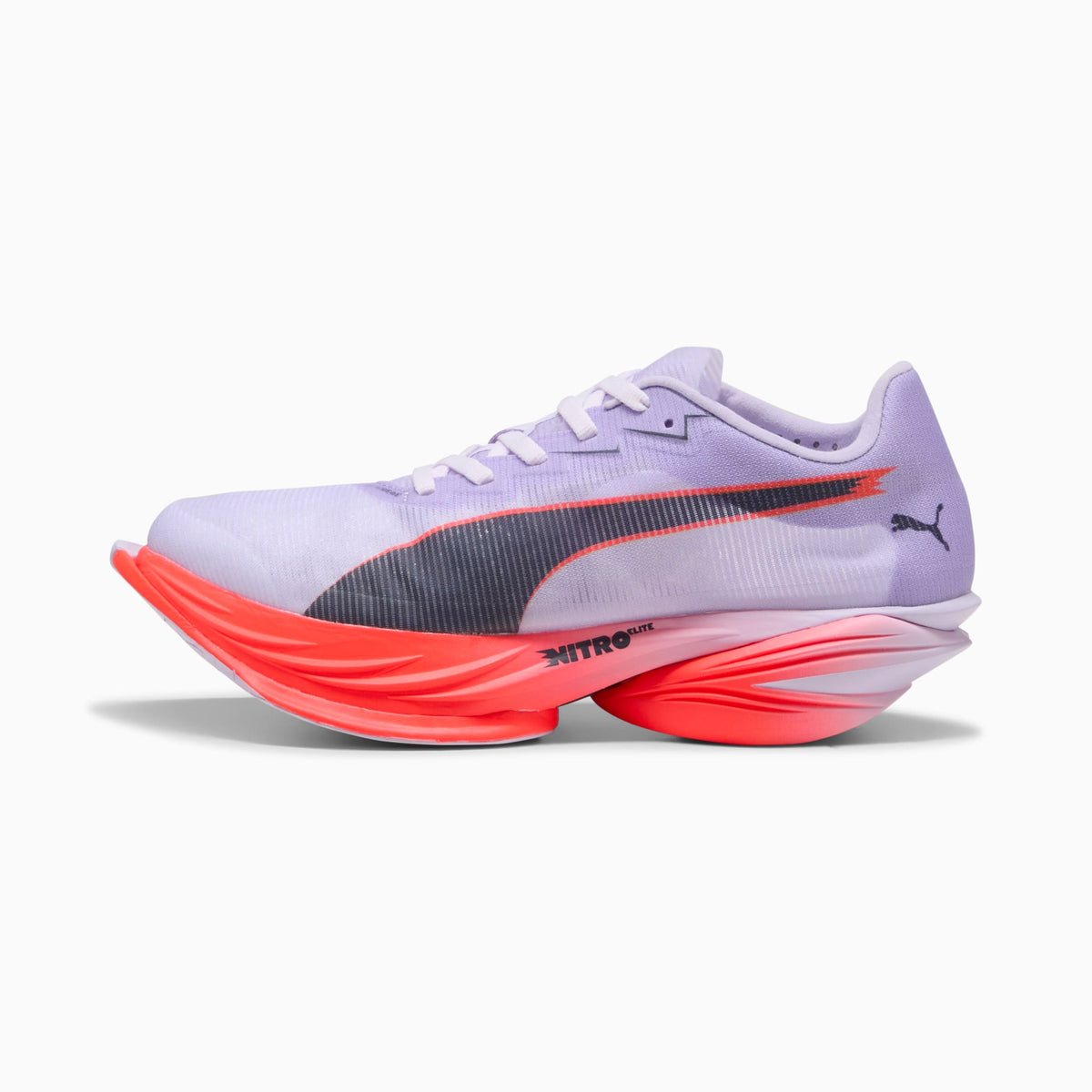 PUMA Women's FAST-R NITRO Elite 3 Light Lavender-Inky Depths-Ultra Red