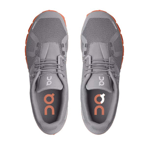 On Cloud 5 Mens Shoe- Zinc/Canyon