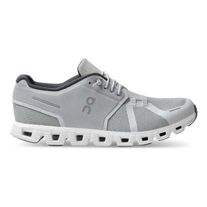 On Cloud 5 Mens Shoe- Glacier/White