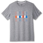 Brooks - Distance Short Sleeve 3.0 - Heather Ash Run USA