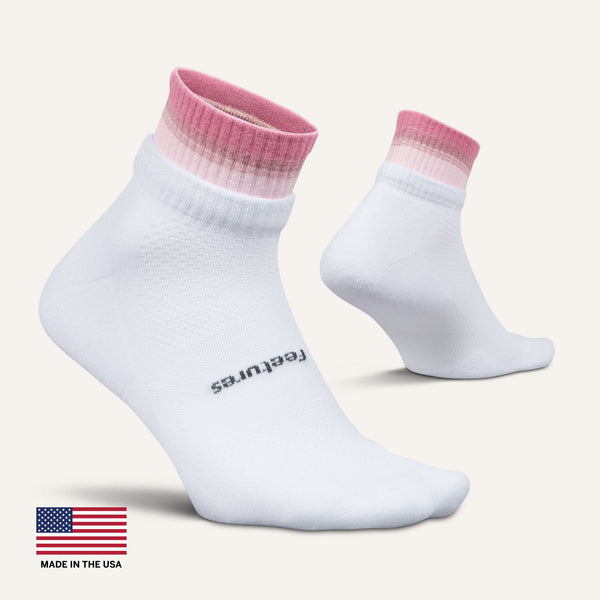 Feetures High Performance Max Cushion Stacked Quarter Rose