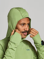 Janji Men's Sunchaser 50 Hooded Long Sleeve Tea