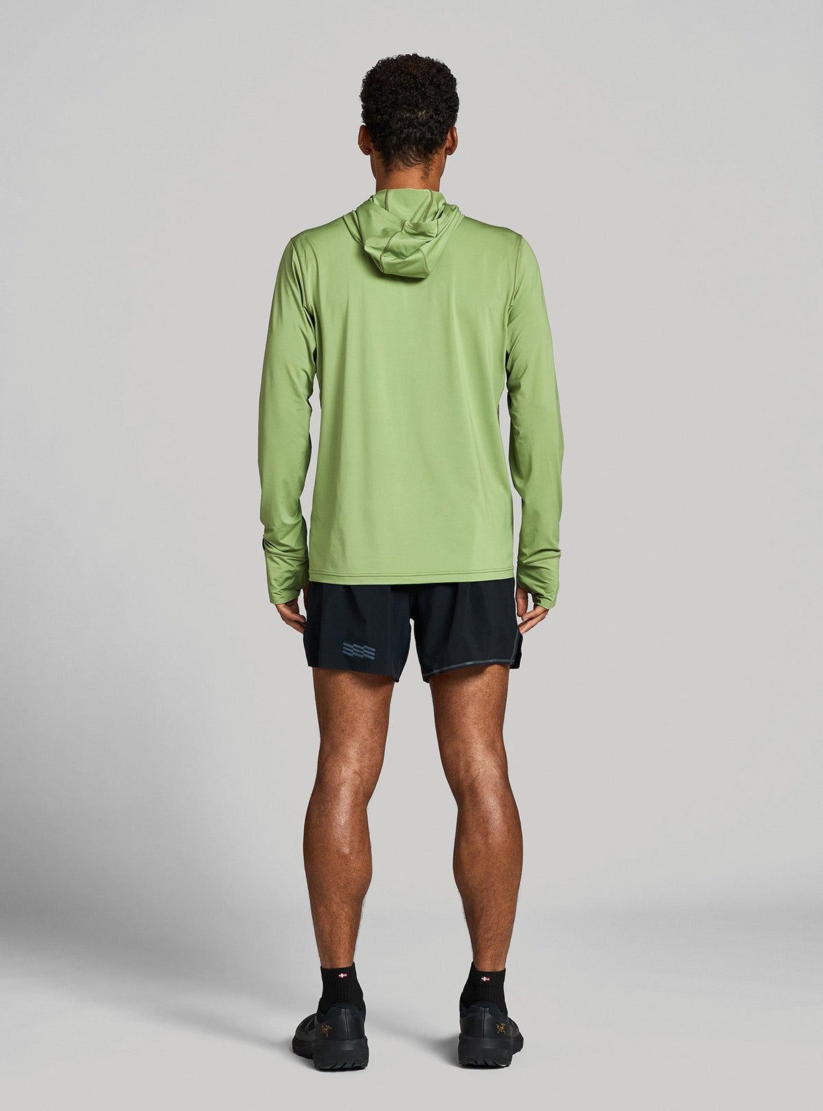 Janji Men's Sunchaser 50 Hooded Long Sleeve Tea