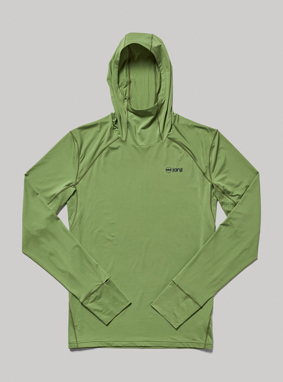 Janji Men's Sunchaser 50 Hooded Long Sleeve Tea