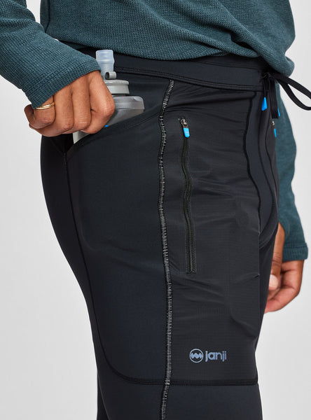 Janji Men's Boreal Fleece Tight Midnight