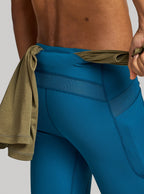 Men's - Janji 8" Trail Half Tight - Tidal