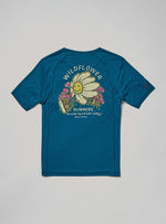 Men's - Janji Run All Day Tee - Wildflower Tidal