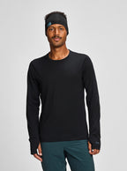 Janji Men's Repeat Merino Long Sleeve Midnight