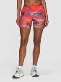 Women's - Janji 5" Pace Short - Cherry Funk