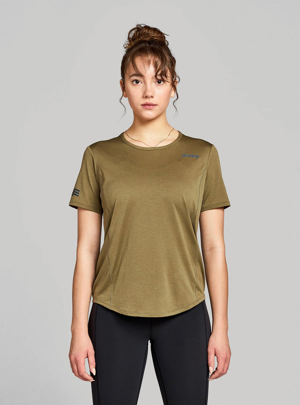 Women's - Janji Run All Day Tee - Conifer