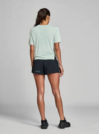 Janji Women's Pinnacle RD Gossamer Tee Arctic