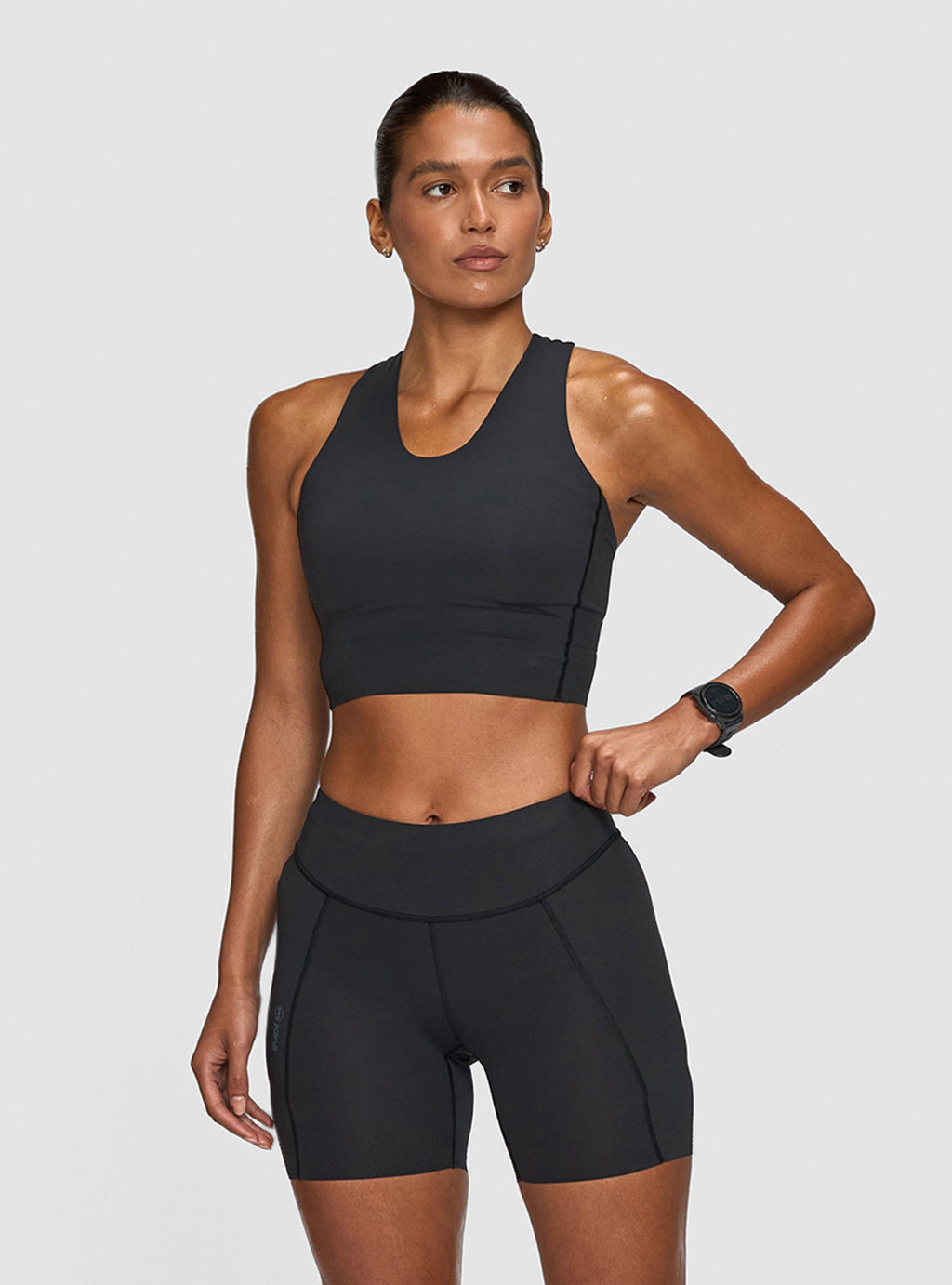 Women's - Janji Long Bra - Midnight