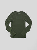 Janji Men's Repeat Merino Long Sleeve Kelp