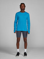 Janji Men's Repeat Merino Long Sleeve Bluebird