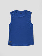 Janji Women's Repeat Merino Muscle Tank Sapphire