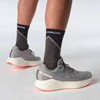 Men's - Salomon Aeroglide 3 - Alloy/Vanilla Ice/Neon Flame