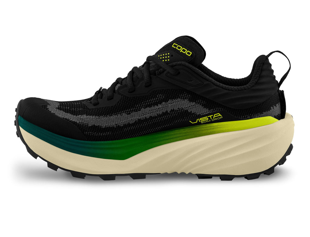 Men's - Topo Vista - Black/Lime