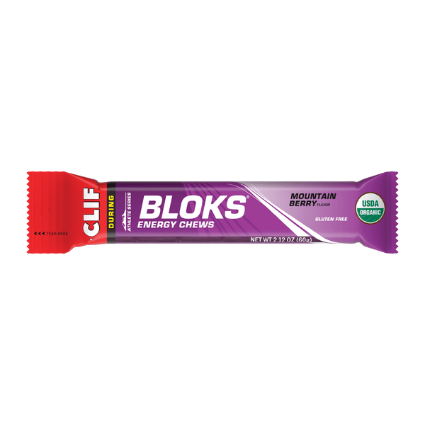Clif Bloks Energy Chews Mountain Berry