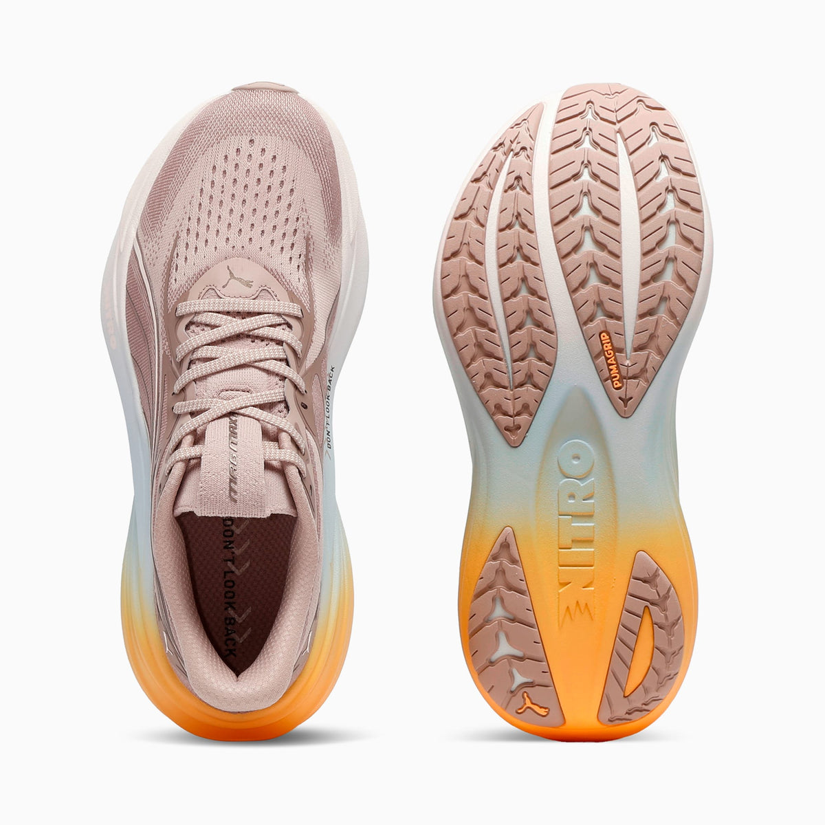 PUMA Men's MagMax NITRO 2 Run Club Rose Latte-Jasmine Flower