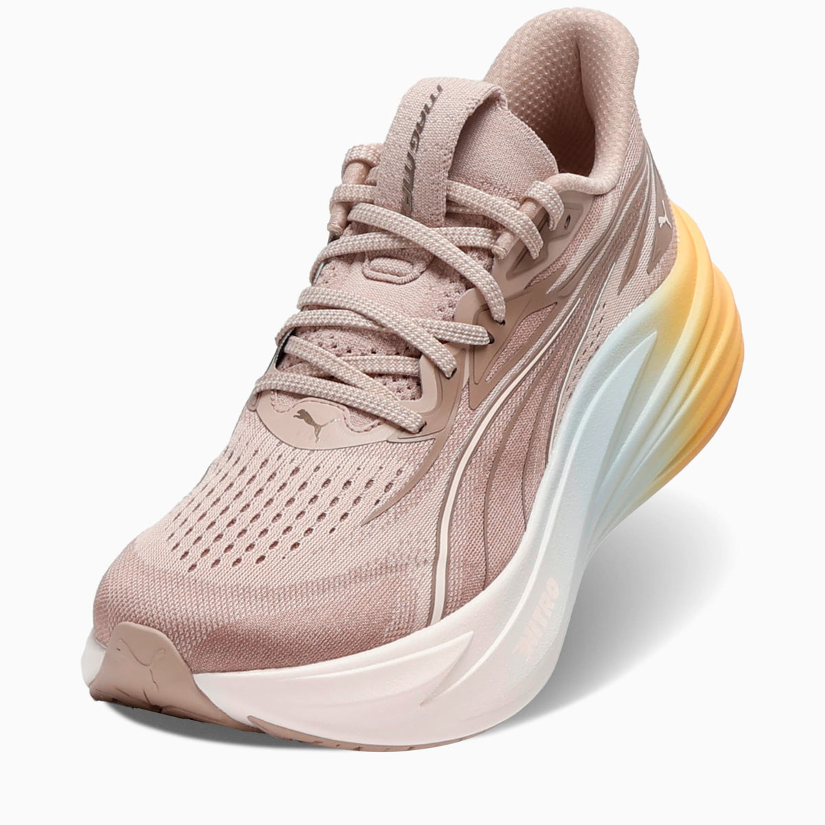 PUMA Men's MagMax NITRO 2 Run Club Rose Latte-Jasmine Flower
