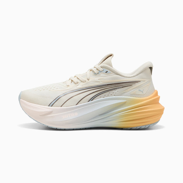 PUMA Women's MagMax NITRO 2 Run Club Warm White-Lucite