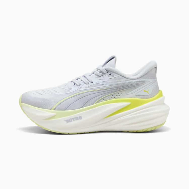 Women's - Puma MagMax Nitro 2 - Silver Mist - Apple Spritz