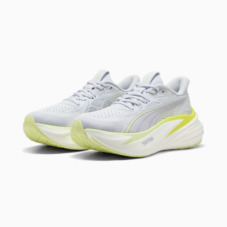 Women's - Puma MagMax Nitro 2 - Silver Mist - Apple Spritz