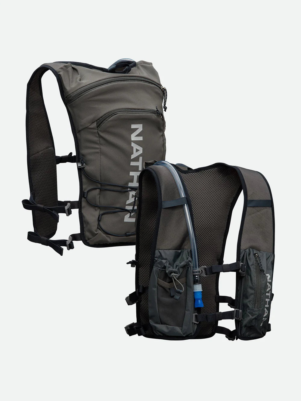 Nathan - Quick Start 2.0 6L - Charcoal/Reflective Silver