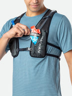 Nathan - Quick Start 2.0 6L - Charcoal/Reflective Silver