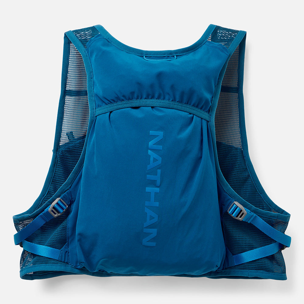 Nathan Pinnacle Breeze 4 Liter Hydration Race Vest Sailor Blue/Deep Blue