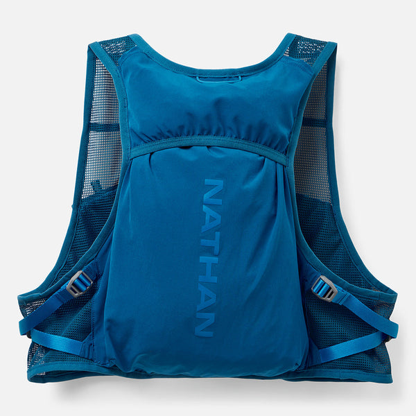 Nathan Pinnacle Breeze 4 Liter Hydration Race Vest Sailor Blue/Deep Blue