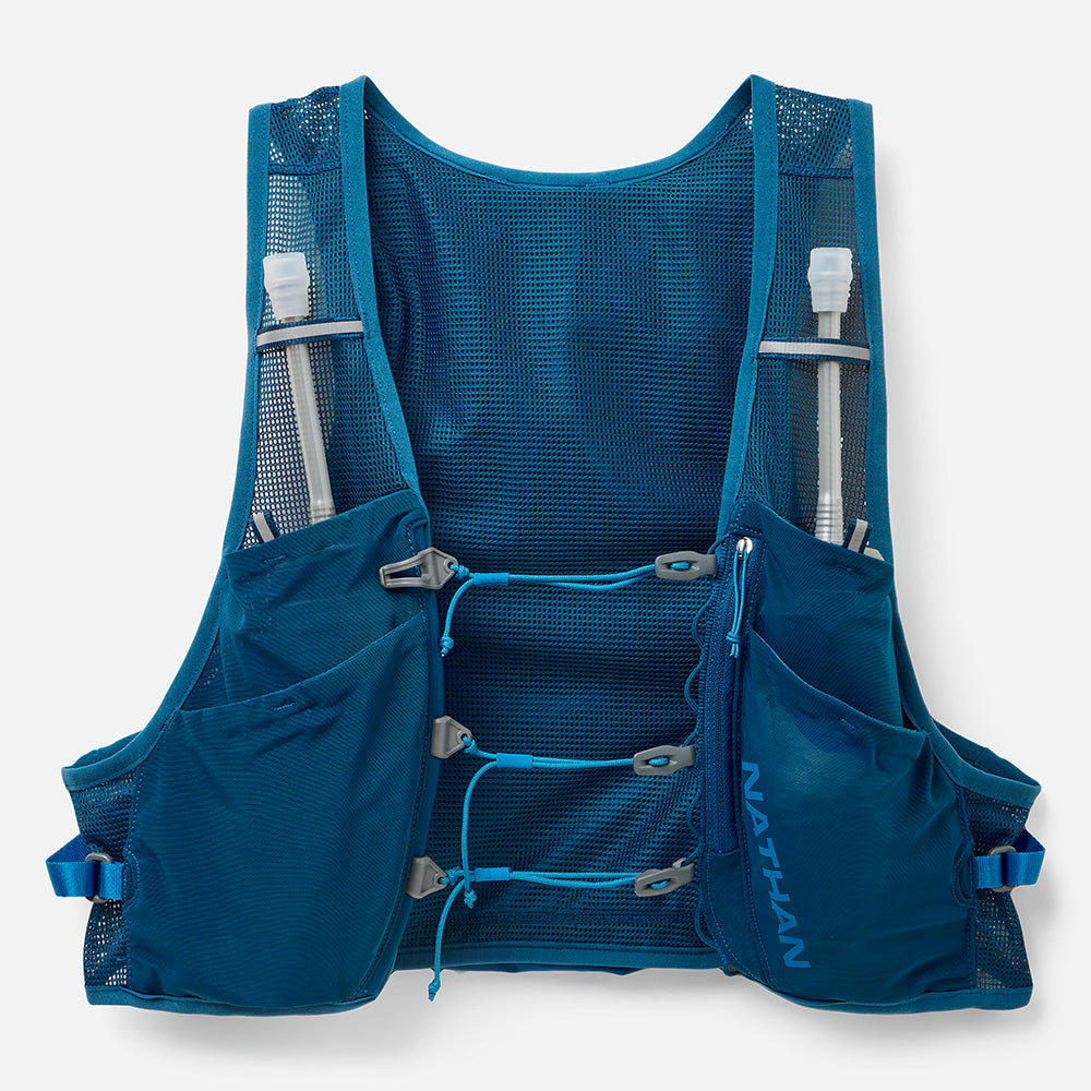Nathan Pinnacle Breeze 4 Liter Hydration Race Vest Sailor Blue/Deep Blue