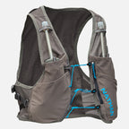 Nathan Pinnacle Breeze 4 Liter Hydration Race Vest Charcoal/Electric Blue