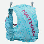 Nathan Women's Pinnacle 4 Liter Hydration Race Vest Caribbean Blue/Magenta