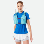 Nathan Women's Pinnacle 4 Liter Hydration Race Vest Caribbean Blue/Magenta