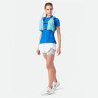 Nathan Women's Pinnacle 4 Liter Hydration Race Vest Caribbean Blue/Magenta