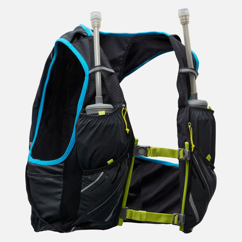 Nathan Pinnacle 4 Liter Hydration Race Vest Black/Finish Lime