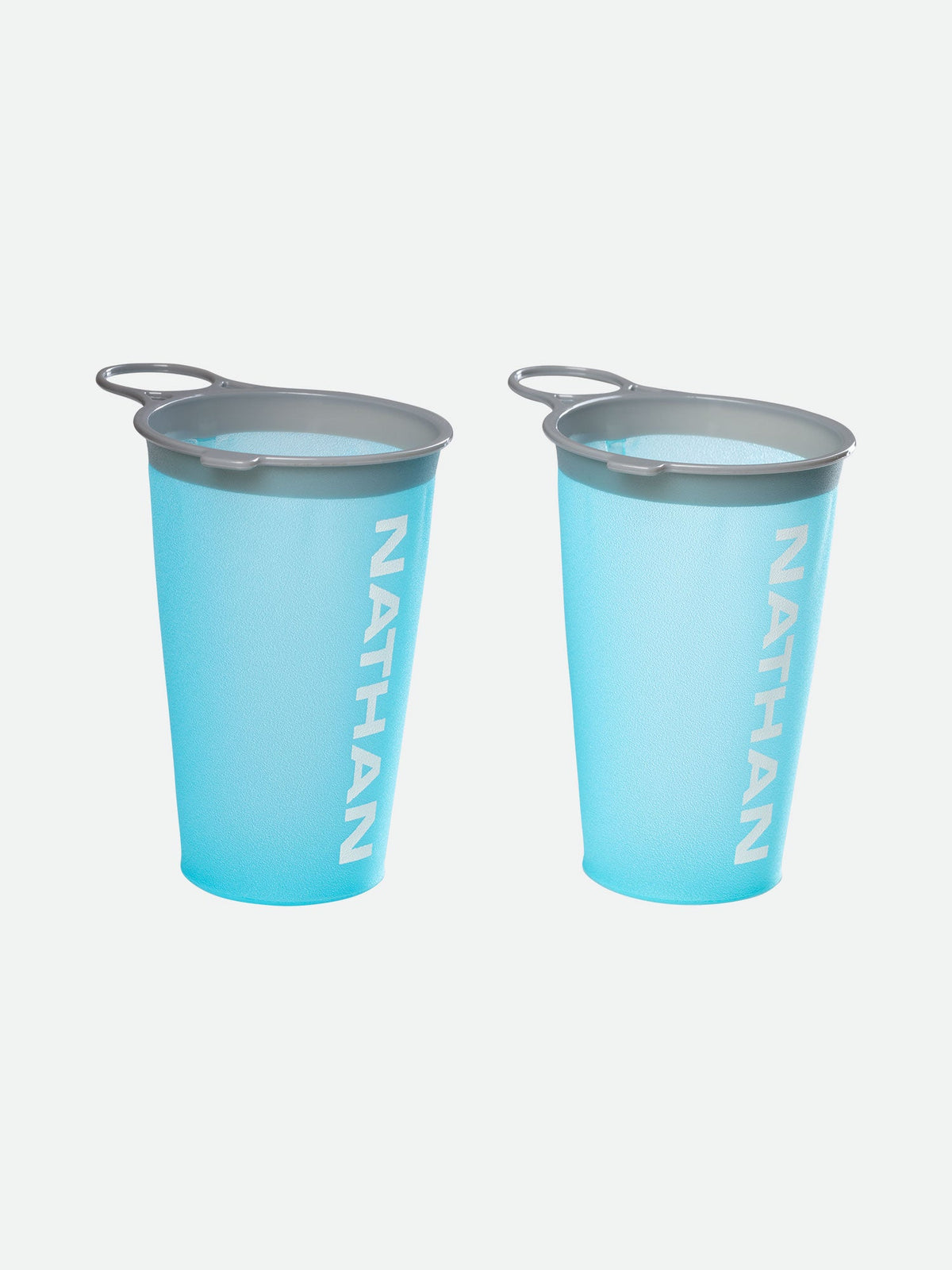 Nathan Reusable Race Day Cup 2 Pack Blue Me Away/White
