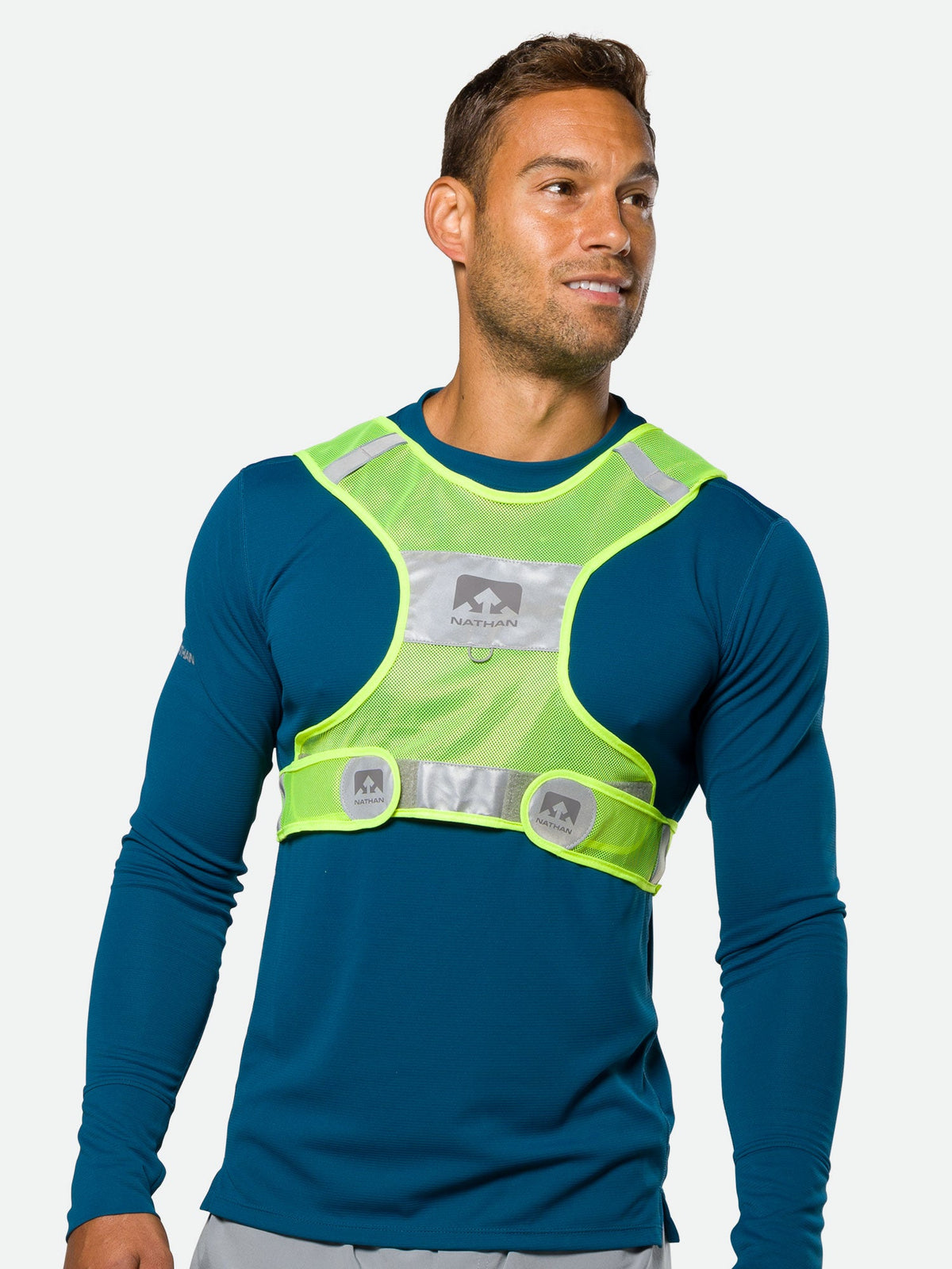 Nathan Streak Reflective Vest Safety Yellow