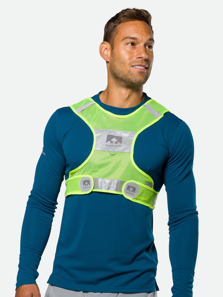Nathan Streak Reflective Vest Safety Yellow